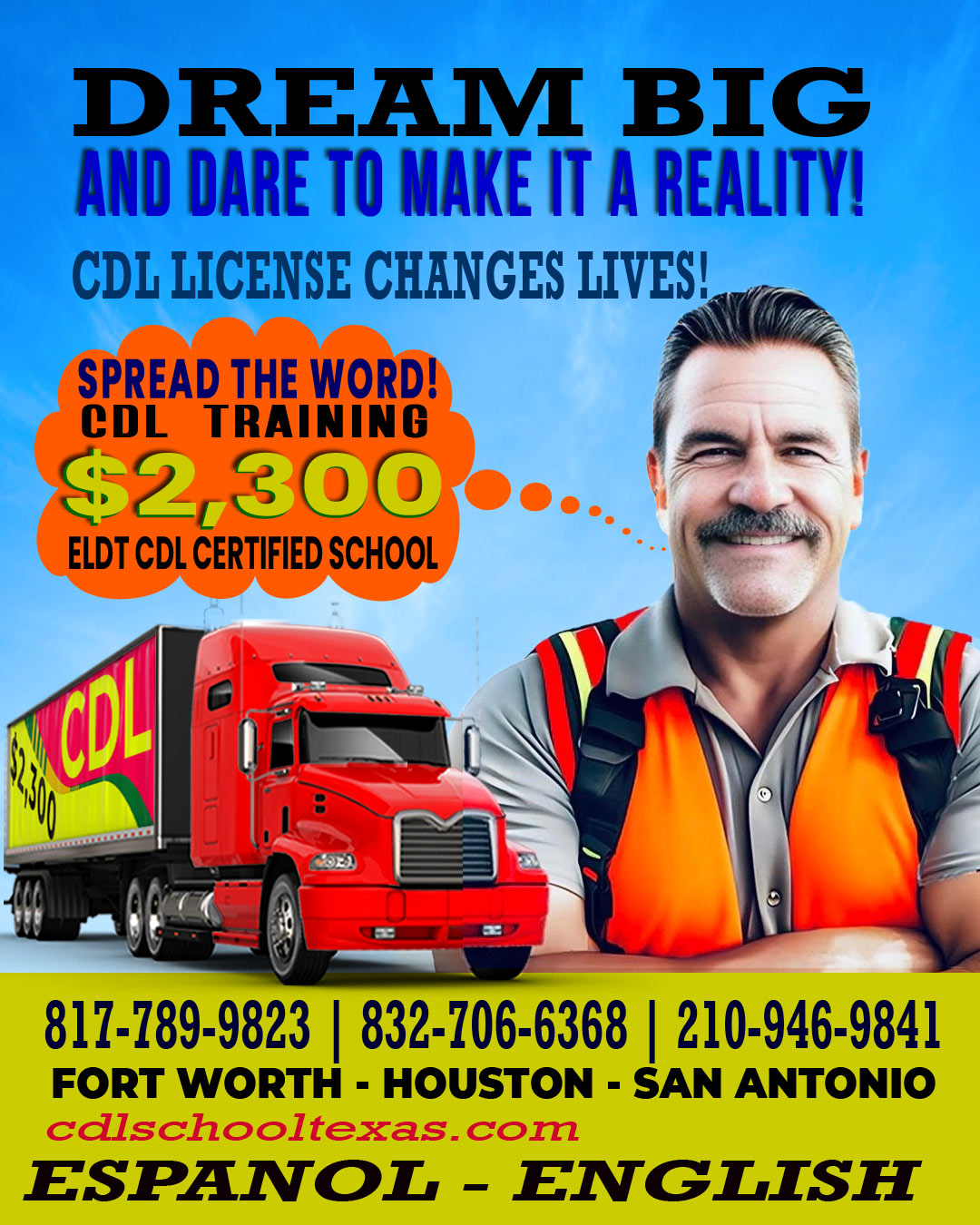 CDL Training Boerne TX the image show services